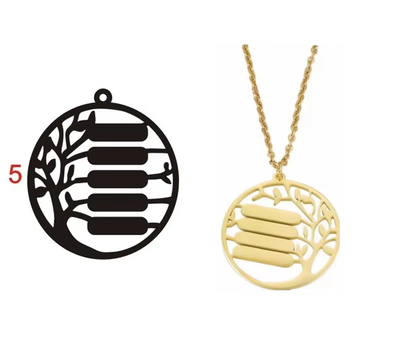 Collana Albero della Vita Personalizzata