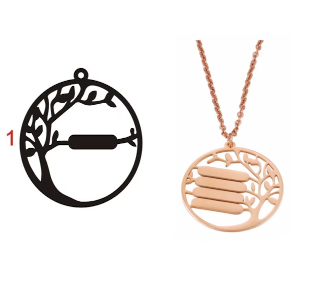 Collana Albero della Vita Personalizzata