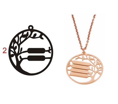 Collana Albero della Vita Personalizzata