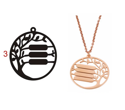 Collana Albero della Vita Personalizzata