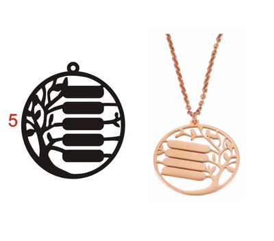 Collana Albero della Vita Personalizzata