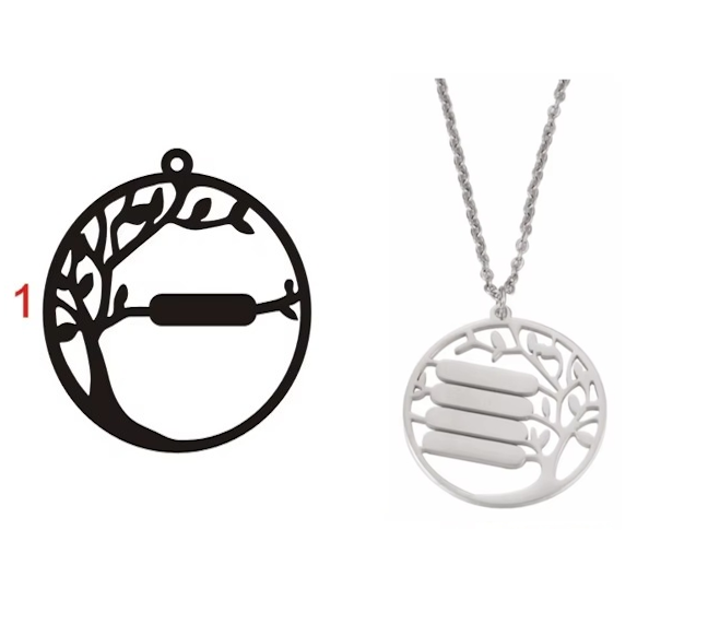 Collana Albero della Vita Personalizzata