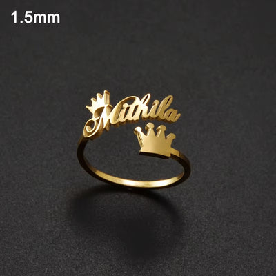 Set Anelli Regolabili – Personalizzabili
