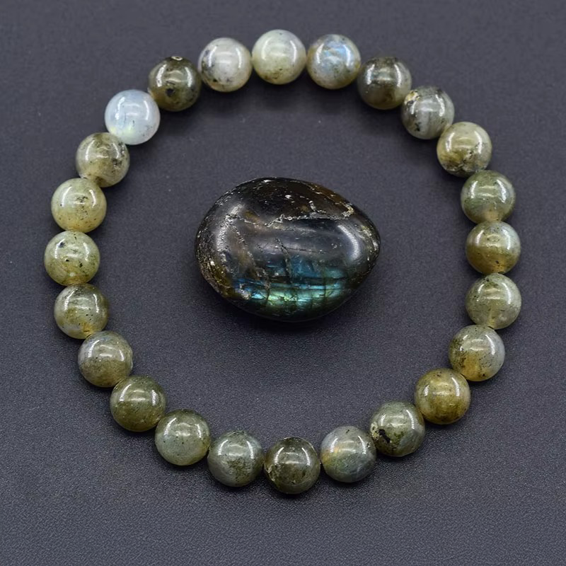 Braccialetto Apatite Blu – Pietra Naturale