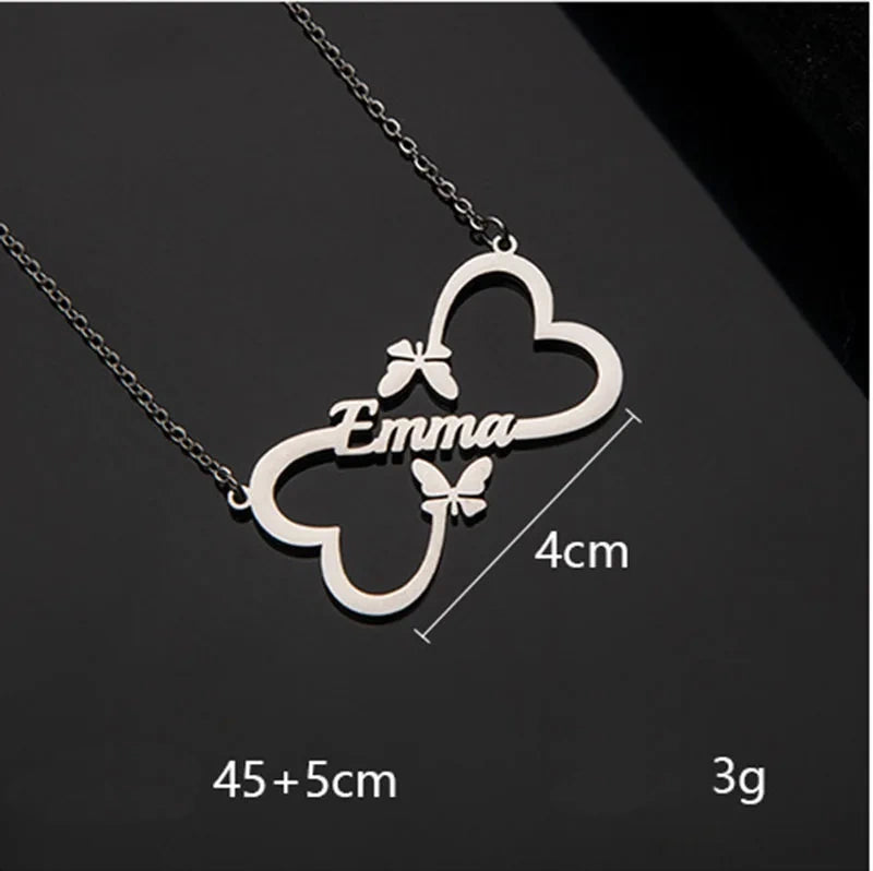 Collana Farfalla Personalizzata con Nome