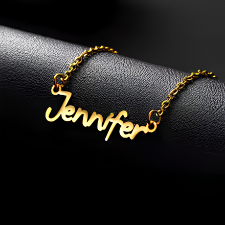 Collana con Nome Personalizzato in Acciaio Inossidabile
