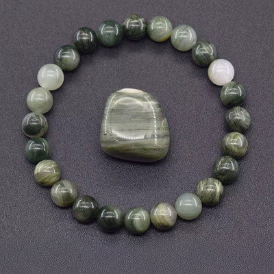 Braccialetto Apatite Blu – Pietra Naturale