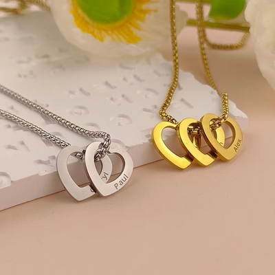 Collana Cuore Personalizzabile con Nome Inciso