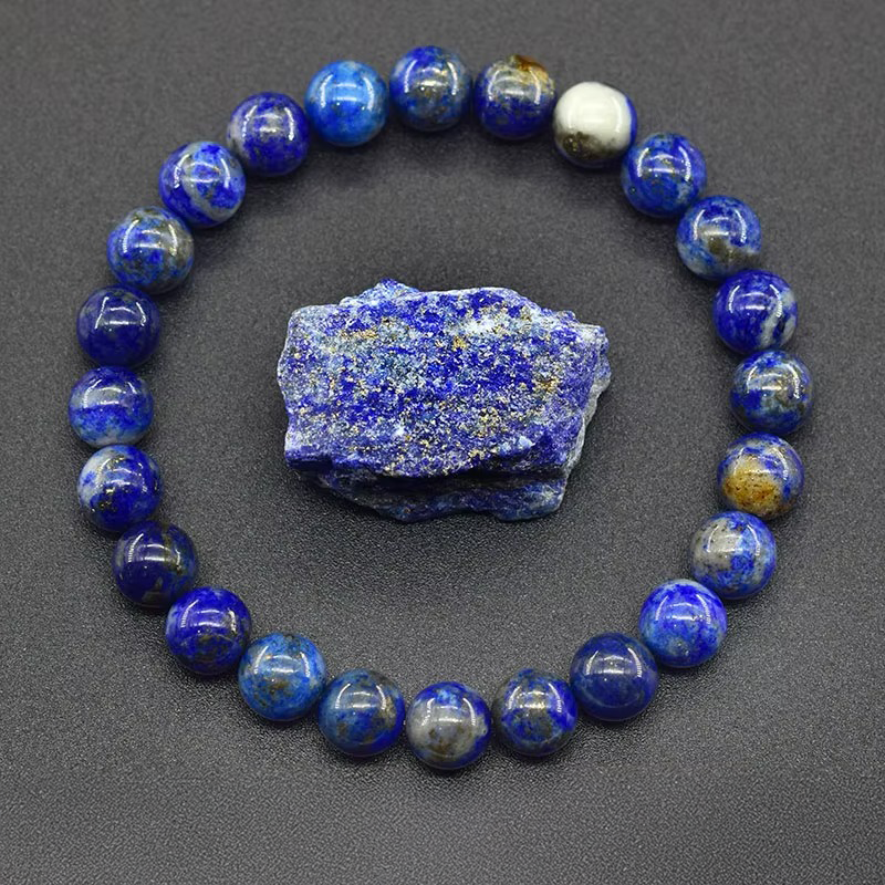Braccialetto Apatite Blu – Pietra Naturale