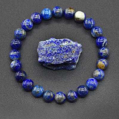 Braccialetto Apatite Blu – Pietra Naturale
