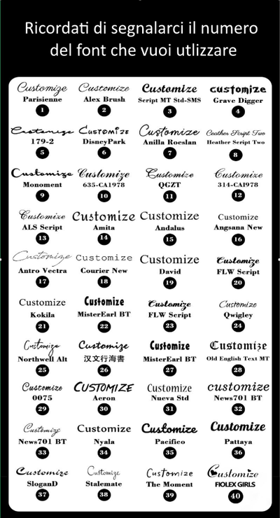 Set Anelli Regolabili – Personalizzabili