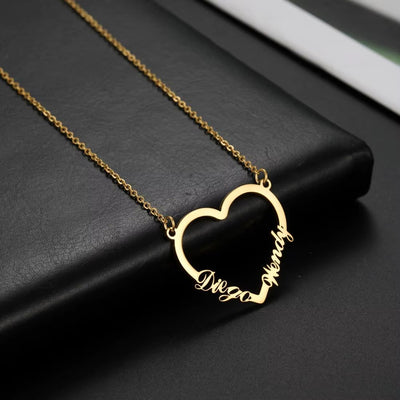 Collana Cuore Personalizzata con Nome