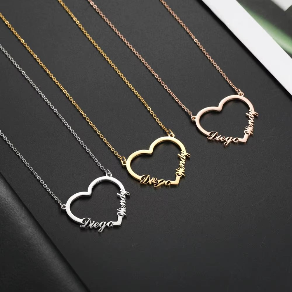 Collana Cuore Personalizzata con Nome