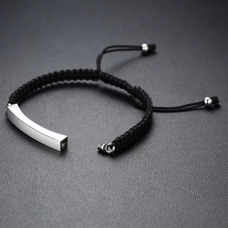 Bracciale Memoriale Inciso – in Acciaio Inossidabile