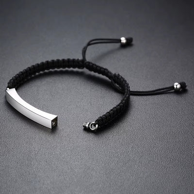Bracciale Memoriale Inciso – in Acciaio Inossidabile