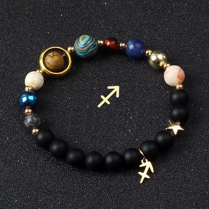 Bracciale Sistema Solare in Pietre Naturali