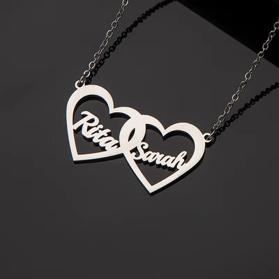 Collana Doppio Nome – Stilizzata & Personalizzata
