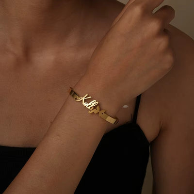 Bracciale Farfalla con Nome Personalizzato