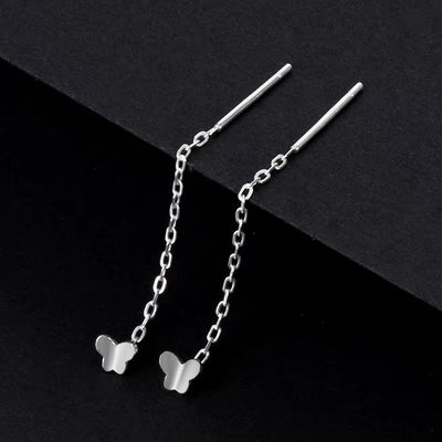 Orecchini in Argento 925 – Luna, Stella, Cuore & Trifoglio
