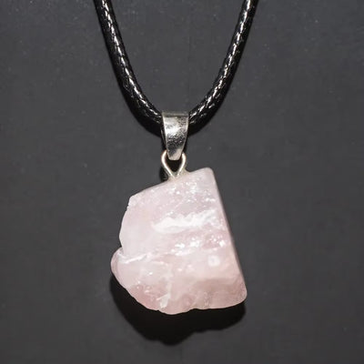 Collana con Ametista Naturale Grezza