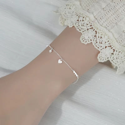 Bracciale Cuori in Argento 925 Placcato Oro 14 K con Zirconi – Minimal e Raffinato
