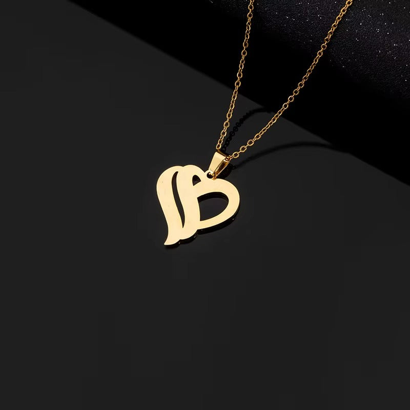Collana Doppio Cuore con Nomi Incisi