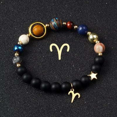 Bracciale Sistema Solare in Pietre Naturali