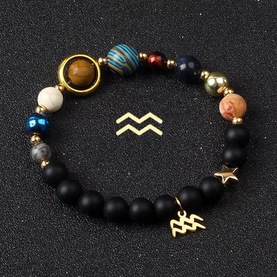 Bracciale Sistema Solare in Pietre Naturali