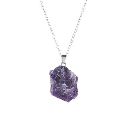 Collana con ciondolo in cristallo – Pietra Naturale