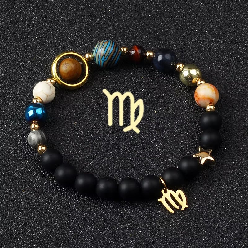 Bracciale Sistema Solare in Pietre Naturali