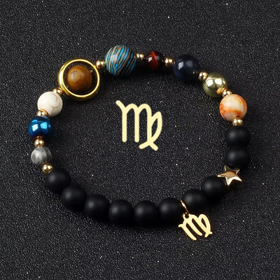Bracciale Sistema Solare in Pietre Naturali