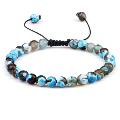 Braccialetto Ojo di Tigre & Lava Rock – Protezione Reiki