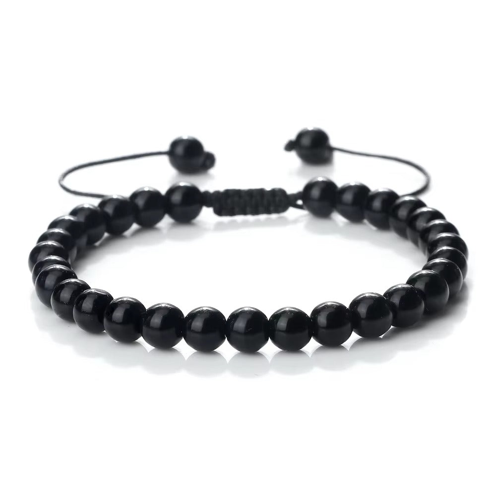 Braccialetto Ojo di Tigre & Lava Rock – Protezione Reiki