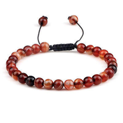 Braccialetto Ojo di Tigre & Lava Rock – Protezione Reiki