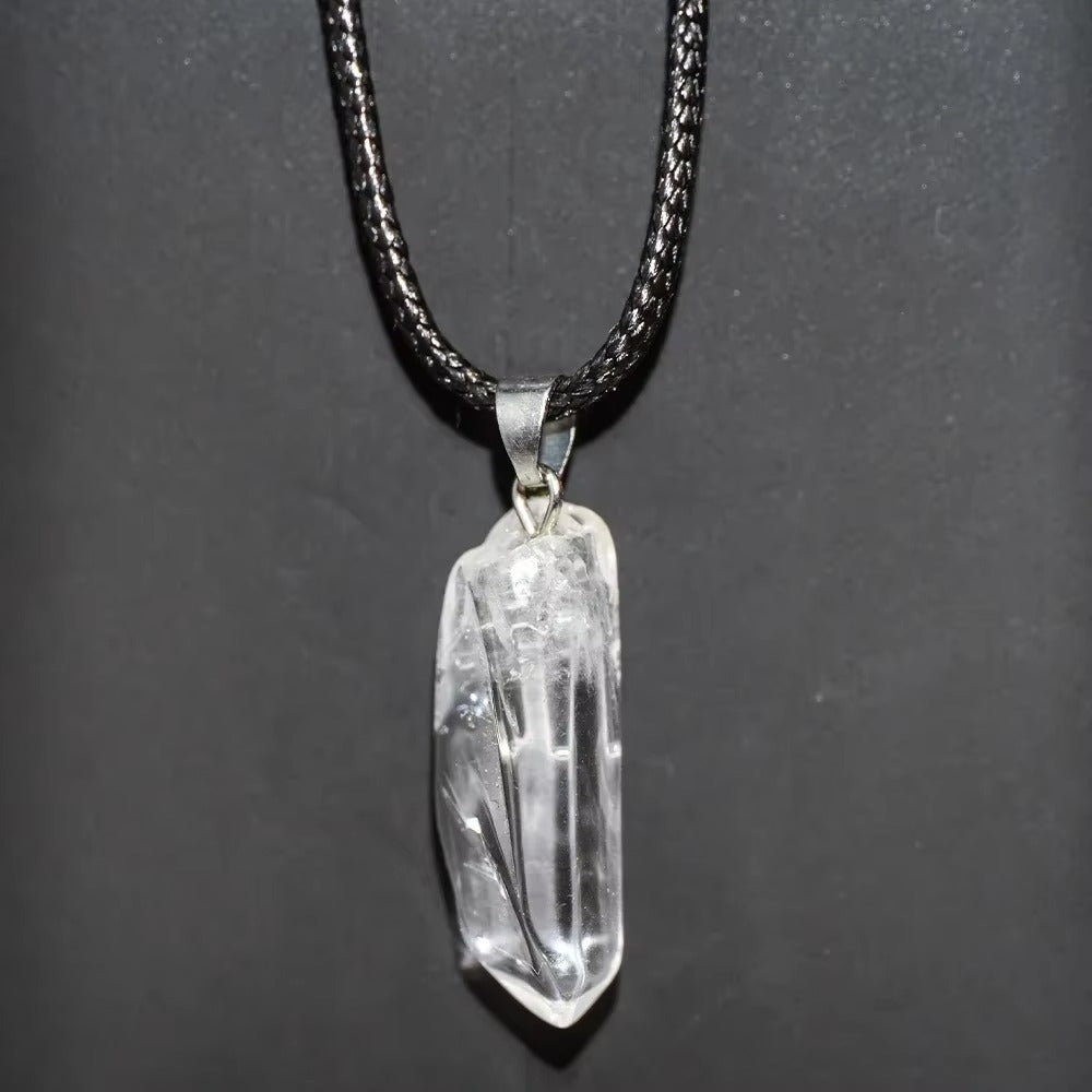 Collana con Ametista Naturale Grezza