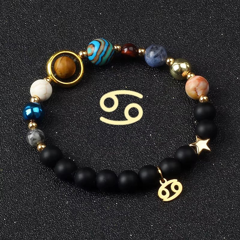 Bracciale Sistema Solare in Pietre Naturali
