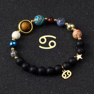 Bracciale Sistema Solare in Pietre Naturali
