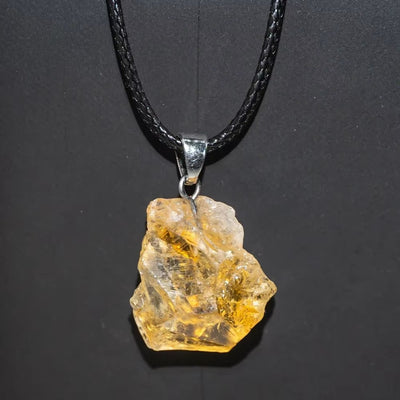 Collana con Ametista Naturale Grezza