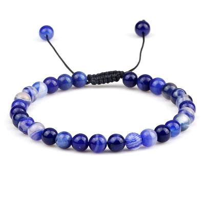 Braccialetto Ojo di Tigre & Lava Rock – Protezione Reiki