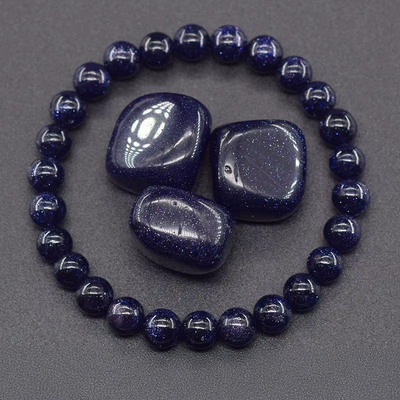 Braccialetto Apatite Blu – Pietra Naturale