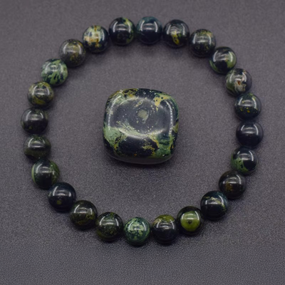 Braccialetto Apatite Blu – Pietra Naturale