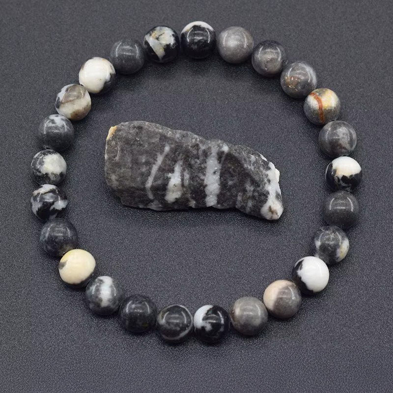 Braccialetto Apatite Blu – Pietra Naturale