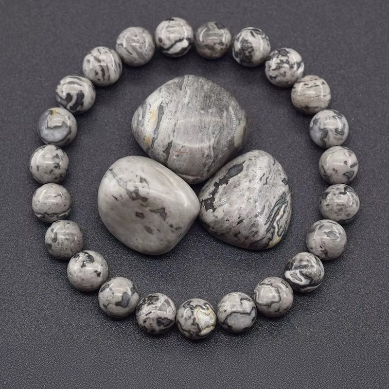 Braccialetto Apatite Blu – Pietra Naturale