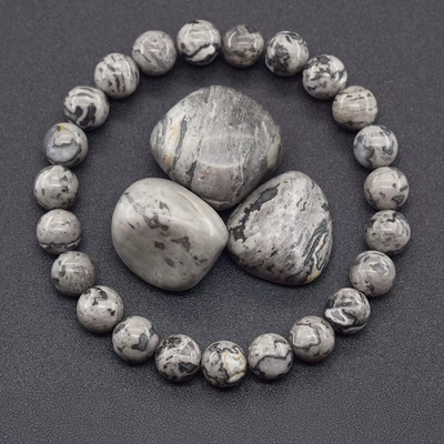 Braccialetto Apatite Blu – Pietra Naturale