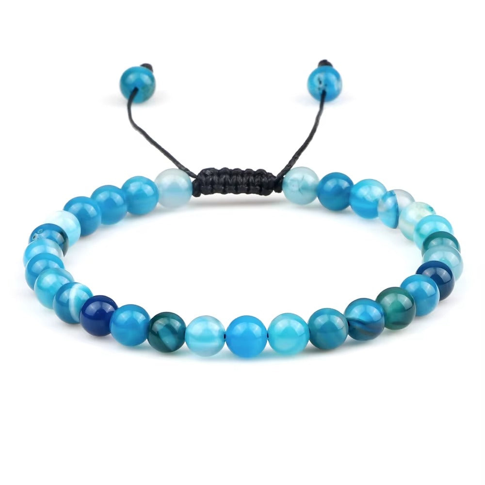 Braccialetto Ojo di Tigre & Lava Rock – Protezione Reiki