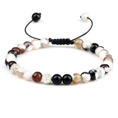 Braccialetto Ojo di Tigre & Lava Rock – Protezione Reiki