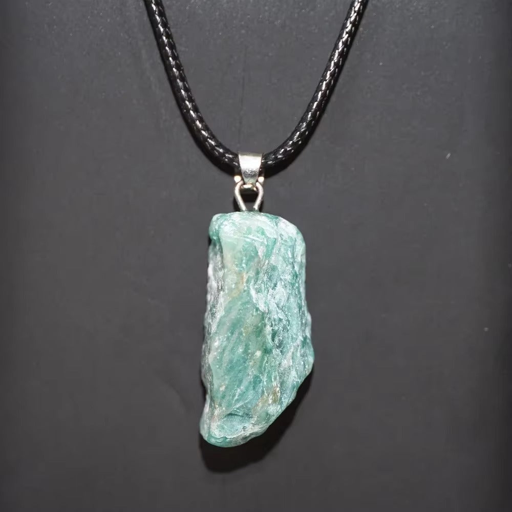 Collana con Ametista Naturale Grezza
