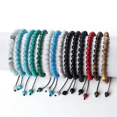 Braccialetto Ojo di Tigre & Lava Rock – Protezione Reiki