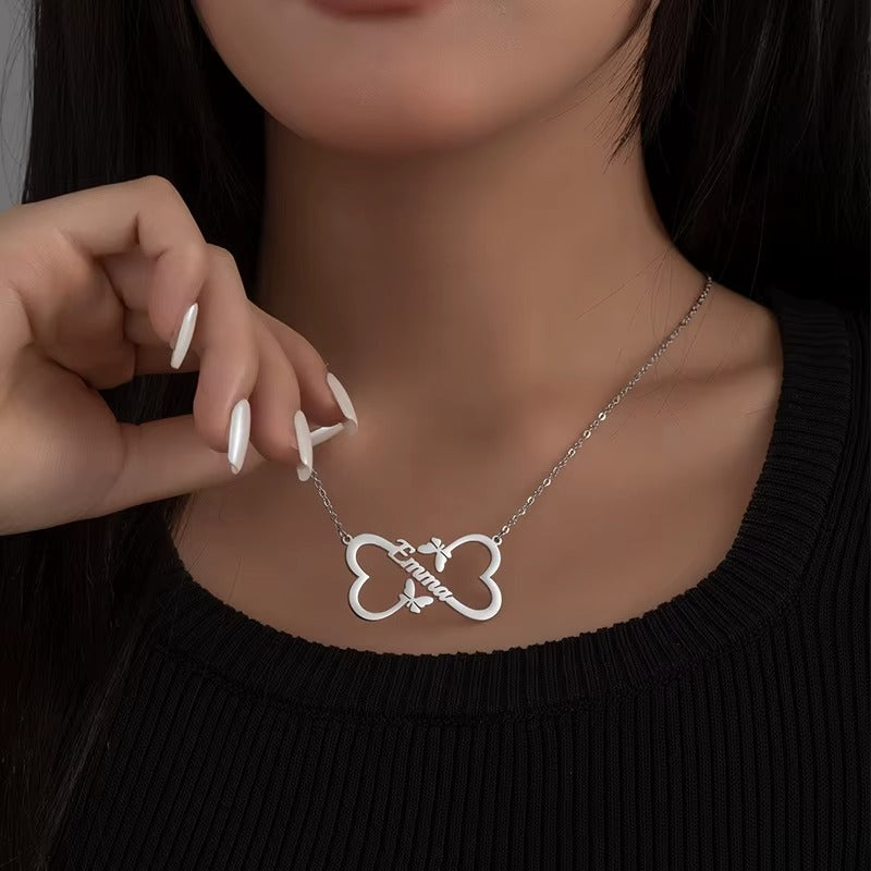 Collana Farfalla Personalizzata con Nome