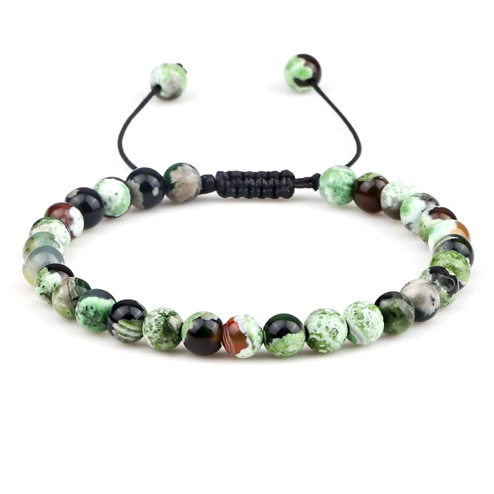 Braccialetto Ojo di Tigre & Lava Rock – Protezione Reiki